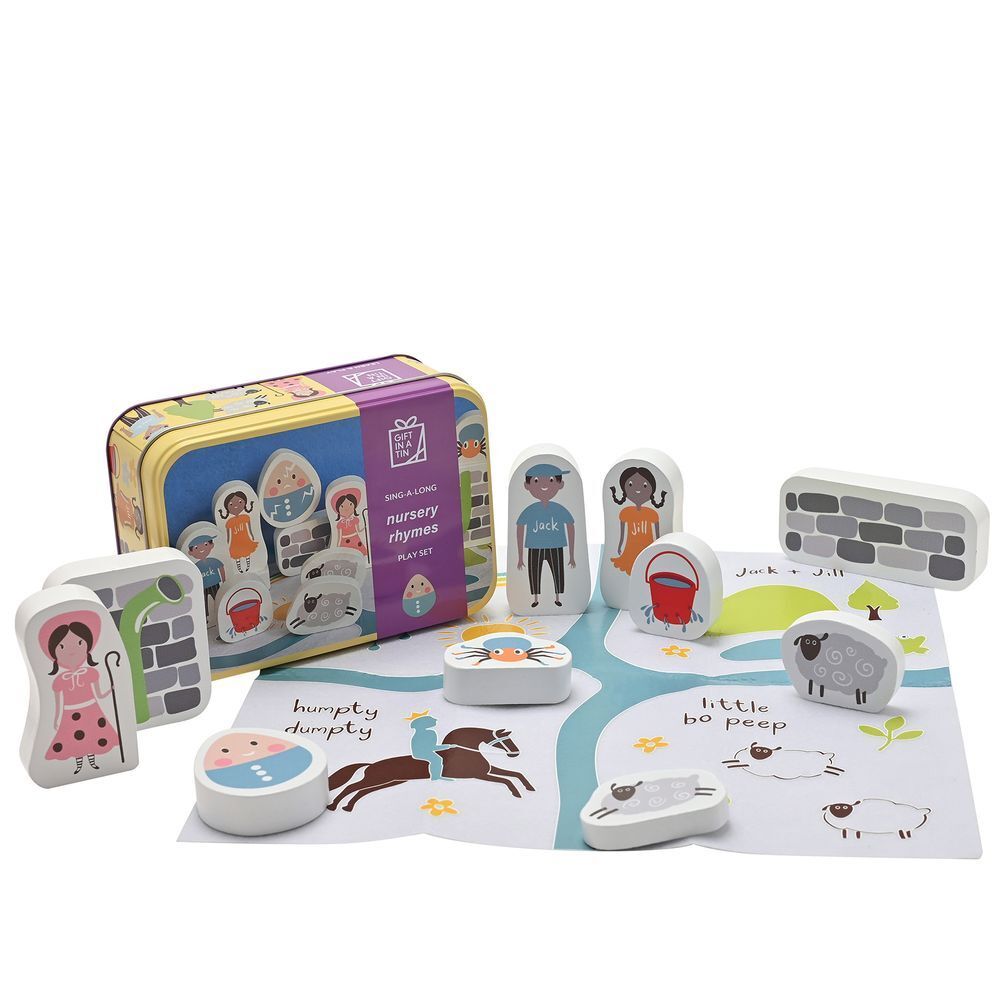 **MULTI 6** Apples To Pears Gift In A Tin SingALong Nursery Rhymes